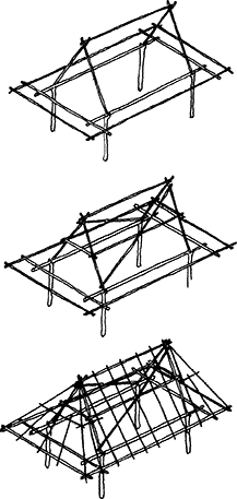 bamboo roof framing