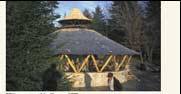 33' freespan yurt at The Mountain Institute, Cherry Grove, West Virginia, 1991