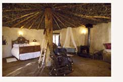 Straw bale studio, Lane McClelland and Lauri Roberts, Descanso, California