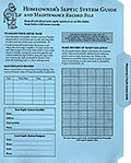 Septic System Maintenance Folder